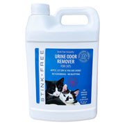 Stink Free emballage gallon face avant montrant le format concentré et l'usage domestique