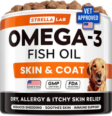 STRELLALAB pot de 180 friandises vue avant, pratique pour supplémenter le chien