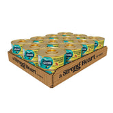 Strongheart face de la boîte 85g montrant l'emballage attrayant et la praticité