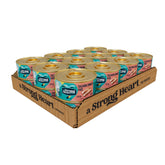 Strongheart emballage avant montrant lot de 24 et avantage portion individuelle