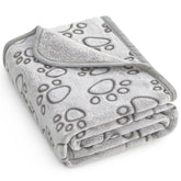 Stuffed couverture avant montrant motif pattes et confort