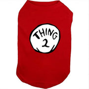 SUEOSU t-shirt rouge face avant, design visible et style tendance