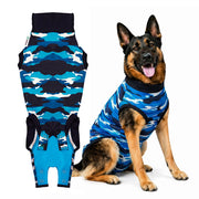 Suitical combinaison avant large bleu camouflage protège plaies confortablement