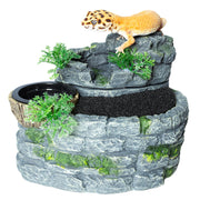 SUKEOPET fontaine vue avant montrant design naturel et attractif pour reptiles