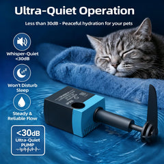 SUKIPAW pompe cordon USB long démontrant placement flexible et commodité
