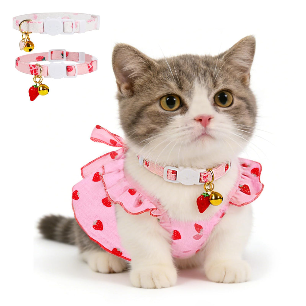 Sunexinlo robe fraise vue frontale, look adorable instantané