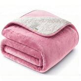 Sunheir emballage de la couverture rose montrant taille et caractéristiques, protection immédiate