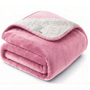 Sunheir emballage de la couverture rose montrant taille et caractéristiques, protection immédiate
