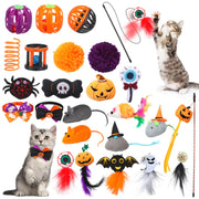 Sunnymove coffret complet Halloween montrant 24 jouets variés pour stimulation