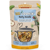 Sunseed emballage avant Nutty Noodle montrant ingrédients et bénéfice variété
