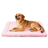 SUNSHE tapis face avant rose montrant confort et style