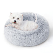 SunStyle Home panier rond face montrant nid confortable pour sommeil apaisé