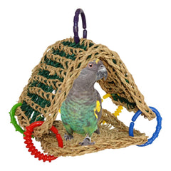 Super Bird Creations tente seagrass vue de face montrant forme et ouverture