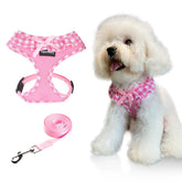 SuperBuddy harnais devant rose montrant design et confort