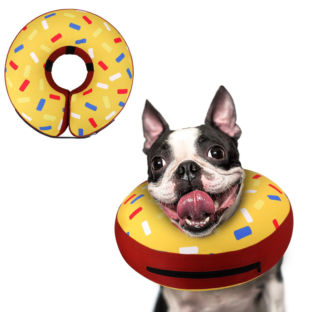 Supet collier donut face avant montrant la protection et le confort