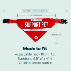 Support Pets gros plan de l'impression claire garantissant visibilité