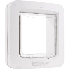 SureFlap gros plan battant et tunnel intérieur illustrant l'ouverture spacieuse