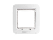 SureFlap portillon face avant montrant la lecture de puce et sécurité d'accès