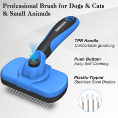 Swihauk gros plan des picots ronds protégeant la peau pendant le brossage
