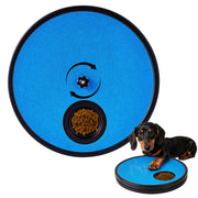 Swirge vue de face du plateau bleu montrant le design compact et robuste