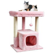 SYANDLVY arbre à chat face avant montrant design stable et compact