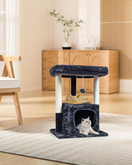 SYANDLVY gros plan du perchoir supérieur en peluche offrant confort optimal
