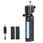 SYSENCIAGA filtre UV vue avant montrant design compact et gain d'espace