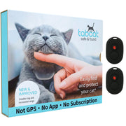 TabCat Homing Tags packaging avant montrant contenu et simplicité d'installation