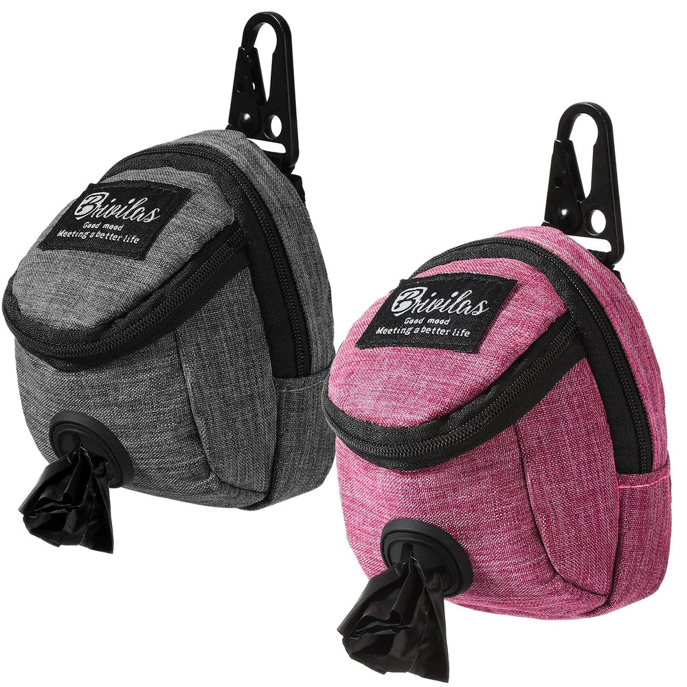 Talltalk pochette avant montrant les deux couleurs et rangement pratique