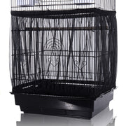 Tamu style vue frontale du filet sur une cage, réduit les graines autour