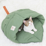 TANGN face avant du sac de couchage feuille verte montrant design apaisant