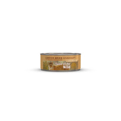 Taste of the Wild face de la boîte montrant la recette truite et saumon bénéfice saveur