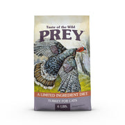 Taste of the Wild paquet avant montrant dinde cage-free et bénéfice nutritionnel