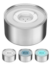 Techphardo gamelle vue frontale montrant design anti-éclaboussures et robustesse
