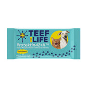 TEEF FOR LIFE sachet recharge affiché devant, pratique à stocker