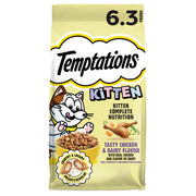 Temptations emballage frontale montrant la marque et l'attrait