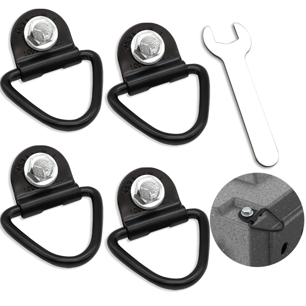 Terixe vue avant du kit montrant D-rings et accessoires pour sécurité