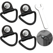 Terixe vue avant du kit montrant D-rings et accessoires pour sécurité