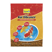 Tetra emballage avant Koi Vibrance montrant 1,43 lb et bénéfice d'amélioration des couleurs