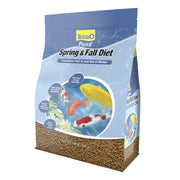 Tetra emballage face montrant sac 3,08 lb et bénéfice transition saisonnière