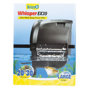 Tetra Whisper EX30 vue avant montrant la coque et le design silencieux bénéfique
