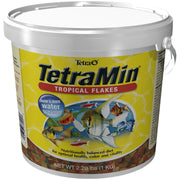 TetraMin emballage face montrant le format 2,2 lb et informations produit pour un stockage pratique
