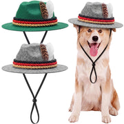 Teyva Daily chapeau vert face montre style bavarois festif