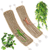 Tfwadmx hamac face du terrarium offrant espace de repos et basking