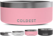 The Coldest Water gamelle face avant montrant la finition rose et la forme pratique