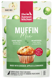 The Honest Kitchen emballage avant montrant la recette apple & cinnamon et qualité human grade