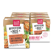 The Honest Kitchen face de l’emballage montrant recette bœuf et légumes, rassure sur qualité