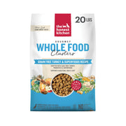 The Honest Kitchen sac 20 lb montrant l'emballage et la durabilité