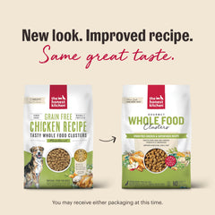 The Honest Kitchen texture des grappes détaillée pour conserver nutriments et croquant