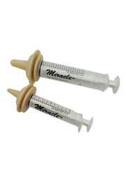 THE MIRACLE NIPPLE emballage avant montrant le contenu et facilité d'utilisation